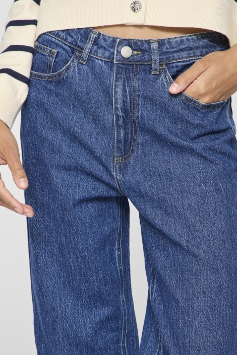 Vila vikelly jaf hw straight jeans-noos